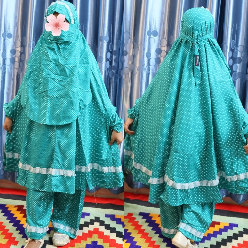 বেবি খিমার এবং প্লাজু সুতি সেট বেবি খিমার এবং প্লাজু সুতি সেট 5 - Image 1